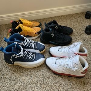 All 4 Sold Together Retro Jordan + Nike